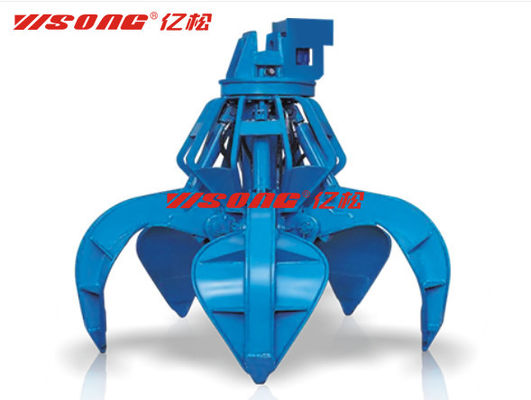 kaufen YISONG Hochfeste Stahlbagger Orange Peel Grapple OEM ODM online manufacture