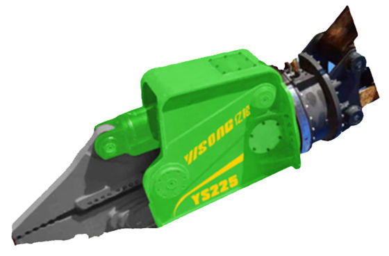Weiterentwickelte Stahlrecycling-Ausrüstung Auto-Abbau Schere Schrott Autos und Stahl mit Hardox 450